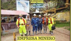 NUEVO EMPLEO CONSORCIO MINERO HORIZONTE S.A. SOLICITANDO 20/5 PERSONAS PARA MINA UBICADA EN LA CIUDAD DE PUNO OFRECEMOS TODOS LOS BENEFICIOS DE ACUERDO A LA LEY CON UNA EXPERIENCIA MÍNIMA DE 5 MESES 125 VACANTES LIMITADAS