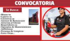 Convocatoria Laboral, Restaurante Wendy’s solicita personal de ambos sexos para ocupar diversas plazas
