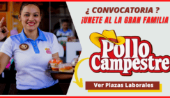 POLLO CAMPESTRE – Requiere personal para diferentes puestos laborales